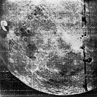 Luna-3 Image of Far Side of the Moon