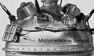 Micrometeorite Detector on Luna-2