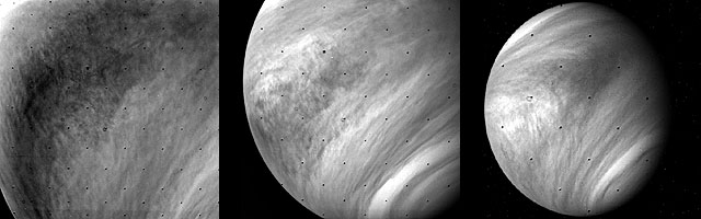 Mariner-10 Departing From Venus