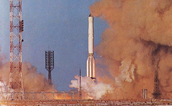 Launch of Vega-1